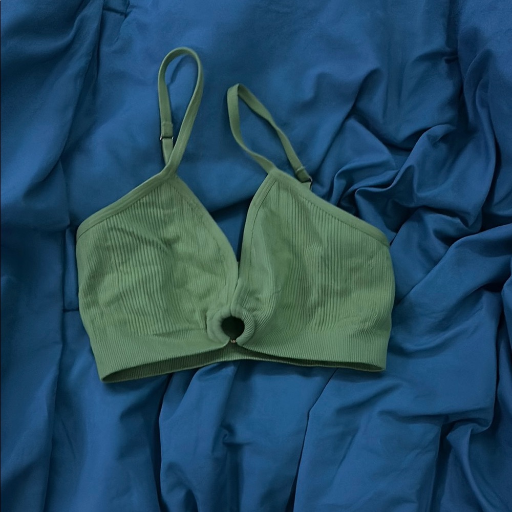 Green Women's Intimate Bra